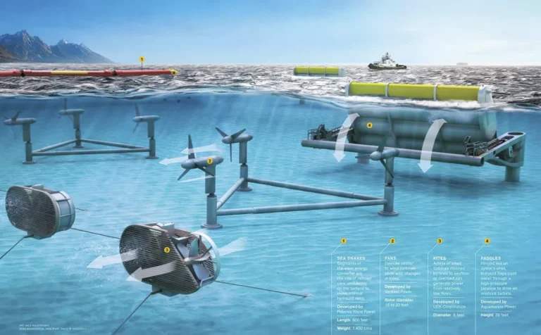 A Comparative Guide: Tidal Energy vs. Wave Energy